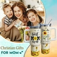 thumbnail image 4 of Dog Mom Mothers Day Birthday Christmas Dog Lover Gifts for Women, 40 oz Dog Mom Cup Tumbler with Handle Lid and Straw, 4 of 6