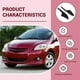 thumbnail image 5 of Front Windshield Water Collection Cap Wiper Cover Deflector for Vios Yaris L 2014 2015 2016 2017 2018 2019, 5 of 5