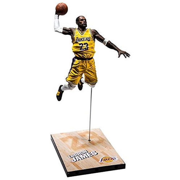 NBA 2K19 McFarlane Lebron James Figura de acción de 7 pulgadas Edición del 20 aniversario