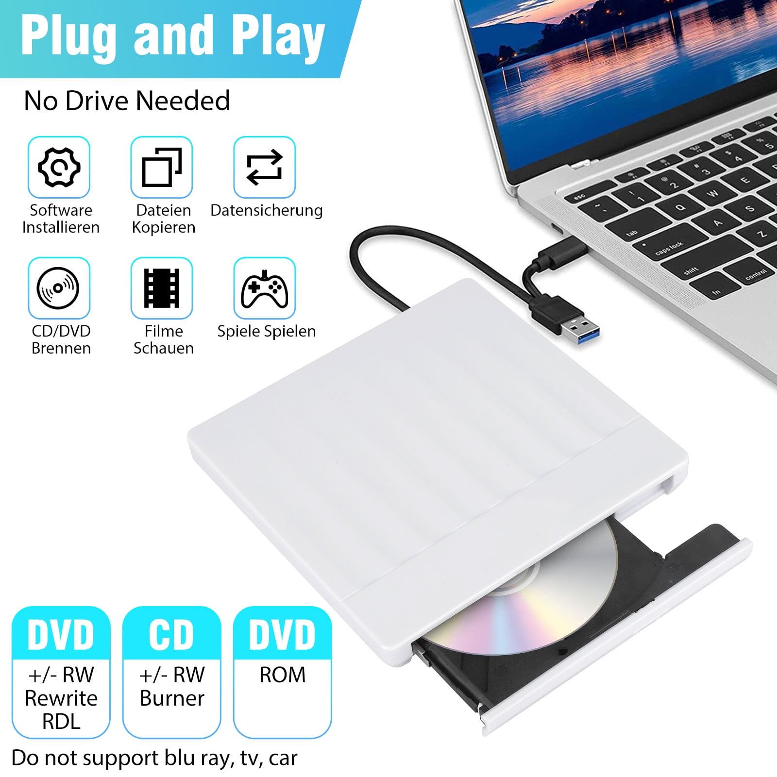 usb cd player for pc