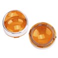 thumbnail image 3 of Motorcycle Light Cover,2pcs ABS Turn Signal Turn Signal Light Cover Turn Signal Lamp Cover Quality You Can Trust, 3 of 8