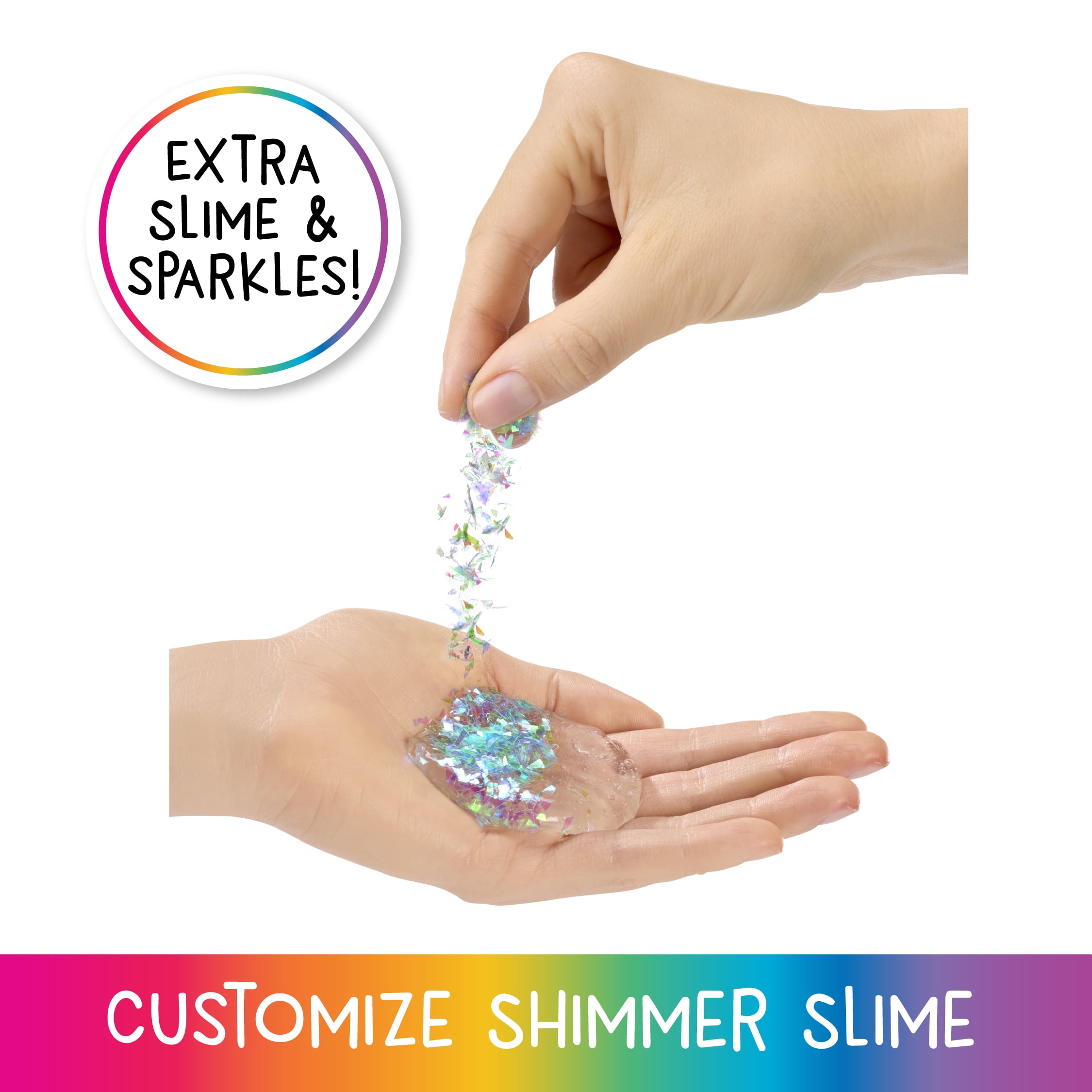 Rainbow High Rainbow Shimmers with Slime – Skyler, Blue 11”, Create a Rainbow Fashion Doll, Slime