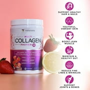 Vitauthority Multi Collagen Peptides Beauty Supplement, Hydrolyzed Protein Powder with Vitamin C & Hyaluronic Acid, Unflavored, 8.26 oz