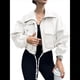 thumbnail image 1 of Chaqueta Corta para Mujer, Anorak Utilitario Extragrande con Cremallera y Bolsillos M, 1 of 8