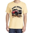thumbnail image 2 of Wild Bobby, Ford Rare Breed 71 Bronco Truck Classic, Cars and Trucks, Garment-Dyed Washed Look Short Sleeve Tees, Banana, Medium, 2 of 3