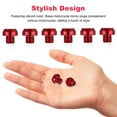 thumbnail image 6 of AURARMLET 6-Pack Aluminum Alloy Motorcycle Mirror Hole Plugs with CNC Screws for Stylish and Secure Motorcycle Accessories, 6 of 7