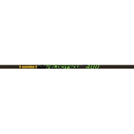Gold Tip Velocity Xt Black 600 Raw Unfletched Shaft