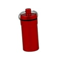 thumbnail image 2 of Soporte para llavero de píldoras, caja de almacenamiento de aleación de aluminio, botella de medicina portátil para bolsillo, organizador de Rojo Sunnimix Organizador de almacenamiento, 2 of 8