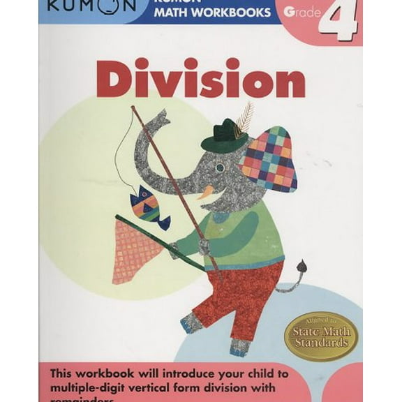 Pre-Owned Kumon Grade 4 Division (Paperback) 1933241578 9781933241579