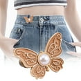 thumbnail image 5 of 2025 Adjustable Flower Button Pants Waist Tightener, No - Sew Waist Buckle Extender Clips for Loose Jeans, Skirts & Pants, 5 of 8