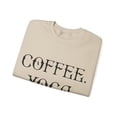 thumbnail image 3 of Coffee yoga naps sweatshirt, Unisex Heavy Blend™ Crewneck Sweatshirt, 3 of 7