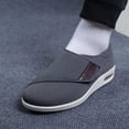 thumbnail image 4 of zapatos ortopédicos de moda con pies anchos y hinchados, ajuste de eversión del pulgar, zapatos para diabéticos suaves y cómodos, zapatos informales para caminar, 4 of 5