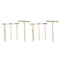 thumbnail image 1 of KAKOWELY Mini Garden Rake 8pcs Mini Zen Garden Rake Tools Zen Garden Tool Rake Desktop Decor Bamboo Rake7.01"X4.33"X0.31", 1 of 5