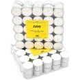 thumbnail image 1 of Velas de té de 8 horas (paquete de 50) - Velas de té blancas de larga duración - Velas sin humo y sin perfume - Velas de fiesta - para bodas - 3,8 x 2,3 CM 8 horas, 1 of 9
