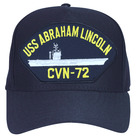 USS Abraham Lincoln CVN-72 Ships Ball Cap