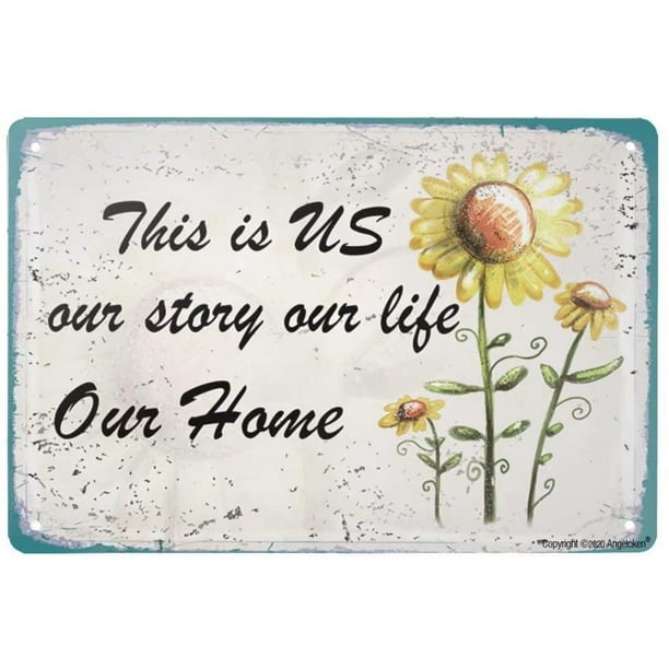 Retro Metal Sign Vintage Metal Sign Truck With Bloom Fresh Cut Flowers Wall Poster Plaque For Home Kitchen Bar Coffee Shop Walmart Com Walmart Com