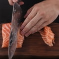 thumbnail image 6 of 8-Piece Kitchen Knife Set with Gift Box, Stainless Steel Laser Pattern Knives, Chef Knife Set for Kitchen Cooking, Easy Clean Ergonomic Handle, 6 of 11