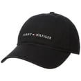 thumbnail image 1 of Gorra de béisbol con el logotipo de Tommy Hilfiger para hombre Tommy Black, 1 of 3
