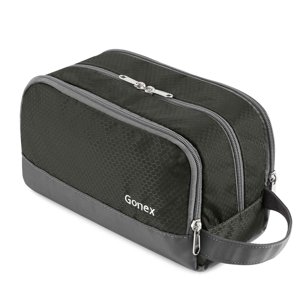 Gonex Hanging Toiletry Bag, Water-Resistant Travel Organizer