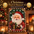 thumbnail image 2 of Clearance! Christmas Pearl Art Kits for Adults, 5D Pearl Diamond Art Diy Kits DIY Pearl Painting Kit for Adults & Beginners (Santa), 2 of 9