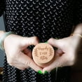 thumbnail image 3 of pitrice Rustic Wedding Wood Ring Holder Wedding Ring Bearer Box Engagement Engraving Wooden Rings Box, 3 of 6