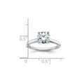 thumbnail image 2 of 1.50 Carat (Ctw VS2-VS1, D-E-F) IGI Certified Lab-Grown Diamond Solitaire Engagement Ring in 14K White Gold for Women, 2 of 6