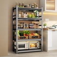 thumbnail image 4 of Kitchen Shelves 5 Tier Adjustable Storage Shelves Easy Assembly Pantry Shelf Metal Shelving Unit Utility Shelf Storage Organizer Rack for Kitchen, Garage, Basement, Pantry 3000LBS, 4 of 12