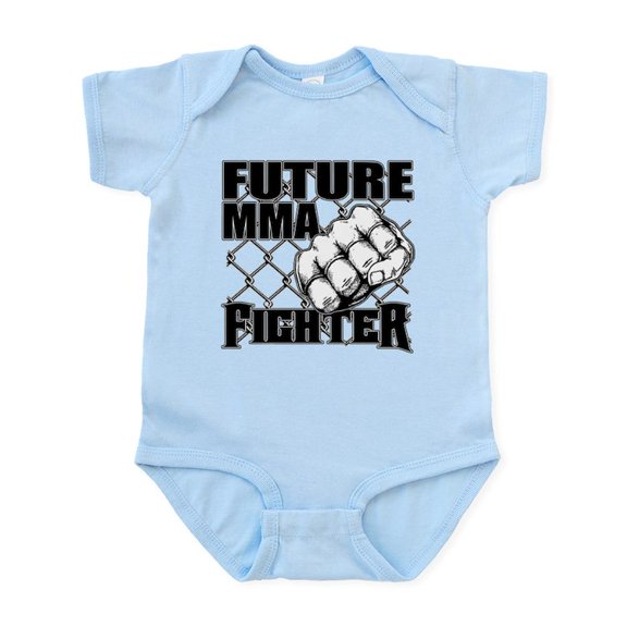 CafePress - Future MMA Fighter Glove Infant Bodysuit - Baby Light Bodysuit, Size Newborn - 24 Months
