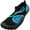 Black-Turquoise, variant on NORTY Kids Boys and Girls Water Shoes Quick Dry Beach Pool Shoes