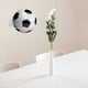 thumbnail image 2 of 4 soportes para balones deportivos, soporte de pared universal para baloncesto, voleibol, rugby y fútbol, color blanco, 2 of 8