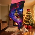 thumbnail image 5 of successthop Warm Leggings for Women Space Star Soft Shapewear Comfortable Pants Lightweight Winter Sleepwear Blue M, 5 of 6