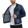 thumbnail image 5 of X RAY Jeans Mens Denim Jacket, Indigo, XL, 5 of 10