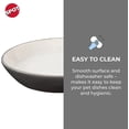 thumbnail image 3 of Ethical Pet 077234546994 6 in. Spot 2Tone Oval Cat Dish, Grey, 3 of 6