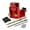 red, variant on CarpNettore Inclined Hole Drill Position Woodwork Guides Joint Angle Tool for Fixing Sloping red