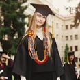 thumbnail image 4 of BotaniNest Double Layer Graduation Ribbon Ribbon Belt Honorary Rope Hand Woven Graduation Ribbon Graduation Sash Graduates' Commemorative, 4 of 6