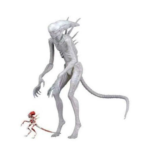 Aliens Predator Alien Xenomorph Figuras de acción CreMobPack PVC Juguete Mantequilla Regalo AVP zhangmengya LED