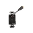 thumbnail image 2 of C2G HDMI Inline Extender Plaque Murale Décorative avec Couvercles de Plaque Murale Interchangeables - 4K 60Hz - Extendeur Vidéo/audio - 19 Broches HDMI Type A / 19 Broches HDMI Type A, 2 of 7