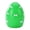 Green, variant on mdesiwst TPR Egg Dog Chew Toy with Squeaker Small Medium Breed Dogs Teething Cleaning Toy Pet Interactive Boredom Relief Toy
