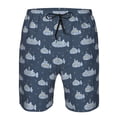 thumbnail image 3 of Fotbe Submarine With Periscope Trajes de Baño Estampados para Hombre, Shorts de Verano de Secado Rápido, Ropa de Playa, Bañadores-Large, 3 of 6