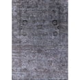 thumbnail image 1 of Ahgly Company Indoor Rectangle Mid-Century Modern Plum Purple Oriental Area Rugs, 2' x 5', 1 of 6