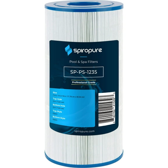 SpiroPure Replacement for Super Star Clear C2000 Pleatco PA50SV Unicel C-7447 Hayward CX470-XRE Filbur FC-1235 Star Clear C250 Hot Tub Spa Pool Filter Replacement Cartridge