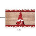 thumbnail image 3 of Teissuly 19.68x31.5x0.15inch Valentine's Day Living Room Bedroom Straight Plush Carpet Floor Mats Bathroom Absorbent Non-slip Mats Kitchen Foot Mats Teissuly WER202312135159, 3 of 7