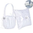 thumbnail image 2 of Basic Calculators Crystal Heart Bridal Wedding Party Flower Girl Basket Bearer, 2 of 9