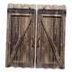 thumbnail image 2 of 2x cortinas opacas estampadas, cortinas para ventana, cortinas lavables, ojales de poliéster estampado para dormitorio, bloqueo, hogar, salón, Puerta de granero Sunnimix Cortina de ventana, 2 of 7