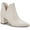 Bone Leather, variant on Aqua College Womens Trey  Leather Notched Booties