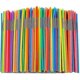 thumbnail image 1 of 100/300/500/1000 Pcs Colorful Flexible Plastic Straws, Bpa-free Disposable Bendy Straws f54, 1 of 3