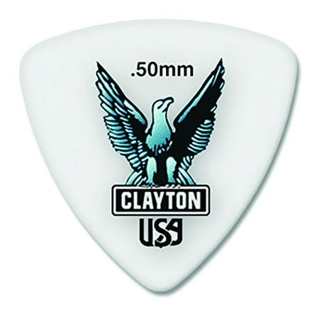 UPC 698693000263 product image for Clayton USA RT50 Rounded Triangle .50mm Acetal/Polymer Guitar Pick - 72 Pack | upcitemdb.com