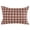 Red, Brown, Bronze, variant on Blue Checkered Throw Pillow Cover 20 x 26 Inch Decorative Pillow Cover Farmhouse Plaid Buffalo Elegant Lumbar Pillowcase Seasonal Rectangle Cushion Case for Couch Sofa Bed Living Room