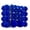 Blue, variant on Flocked Velvet Christmas Ornaments, 46pcs Mix Size Shatterproof Plastic Christmas Hanging Balls for Xmas Tree, Wreath, Party & Holiday Home Decor, Wine