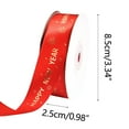 thumbnail image 2 of TIMIFIS Christmas Decorations Ribbon Christmas Ribbon Holiday Decoration Roll Ribbon Ornament Gift Box Ribbon, 2 of 2